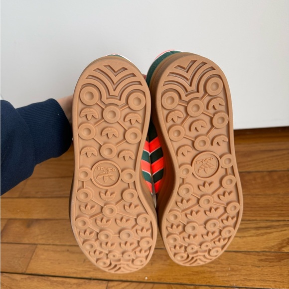 Adidas Gazelle Women's Teal and Coral Sneakers - Picture 6 of 6